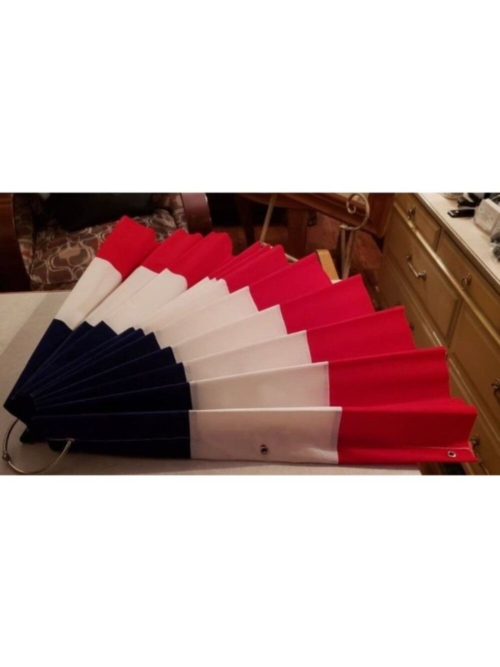 7 Flags, , 32 inch Fan Pleated Flags